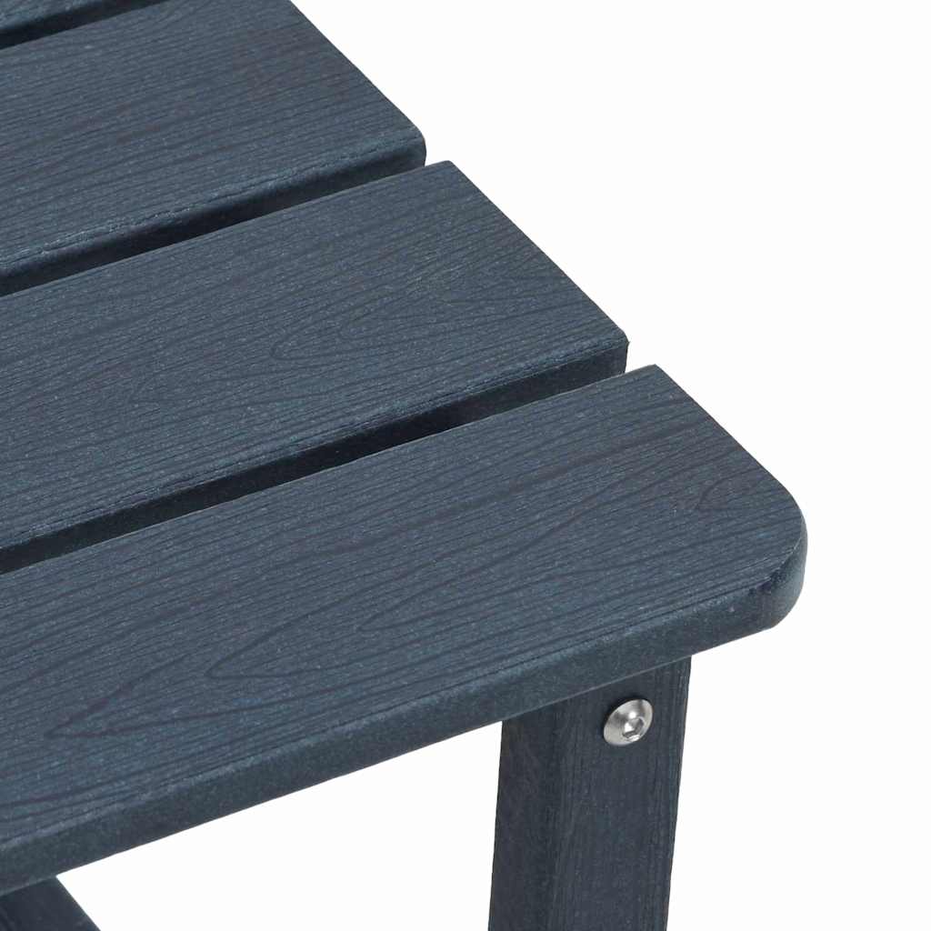 vidaXL Κουνιστή καρέκλα 3 pcs Ναυτικό μπλε Πολυαιθυλένιο