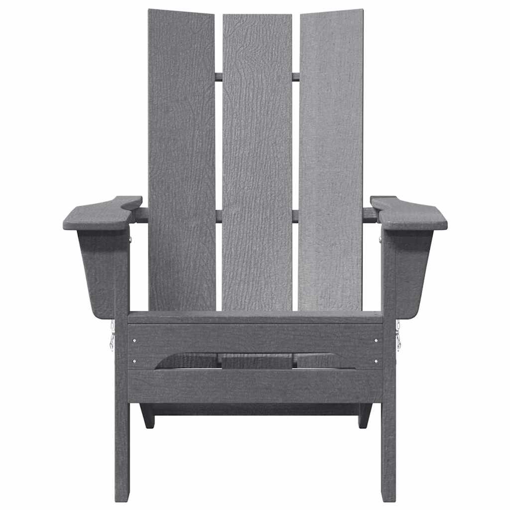 vidaXL Καρέκλα Κήπου 2 pcs Ανοιχτό γκρι 80.5 x 74.5 x 92 εκ