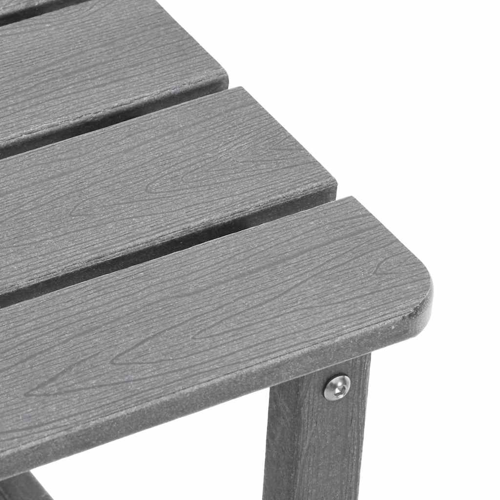 vidaXL Καρέκλα Κήπου 3 pcs Ανοιχτό γκρι 80.5 x 74.5 x 92 εκ