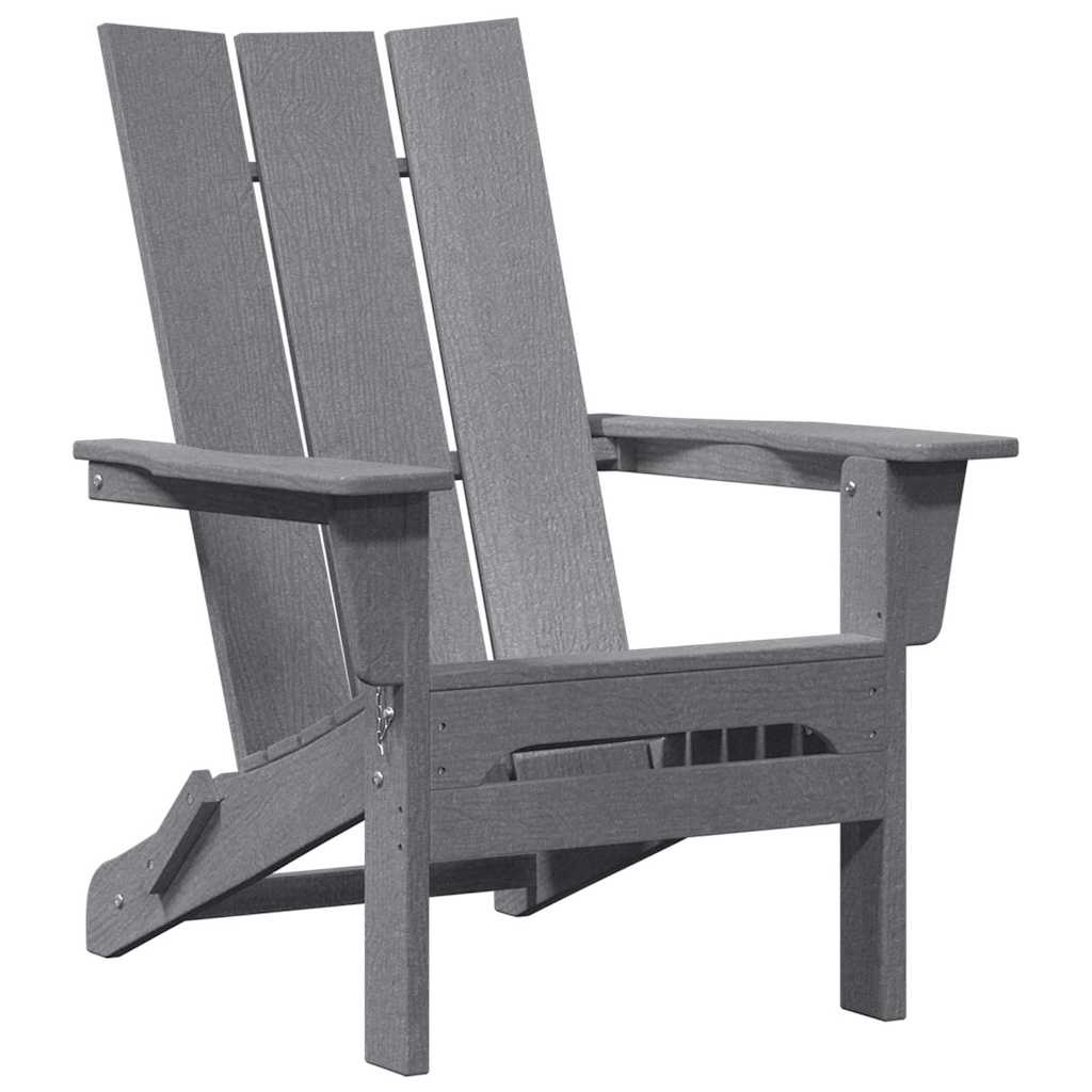 vidaXL Καρέκλα Κήπου 3 pcs Ανοιχτό γκρι 80.5 x 74.5 x 92 εκ
