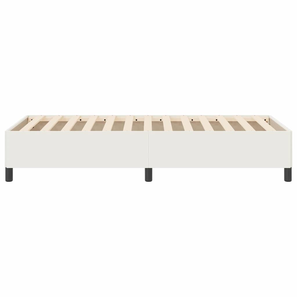 vidaXL Κρεβάτι με ελατήρια Κρεμ 80 x 200 cm Υφασμάτινο Κορντουρά