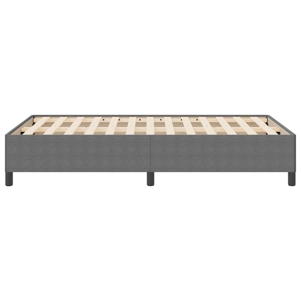vidaXL Κρεβάτι με ελατήρια Ανοιχτό γκρι 120 x 190 cm