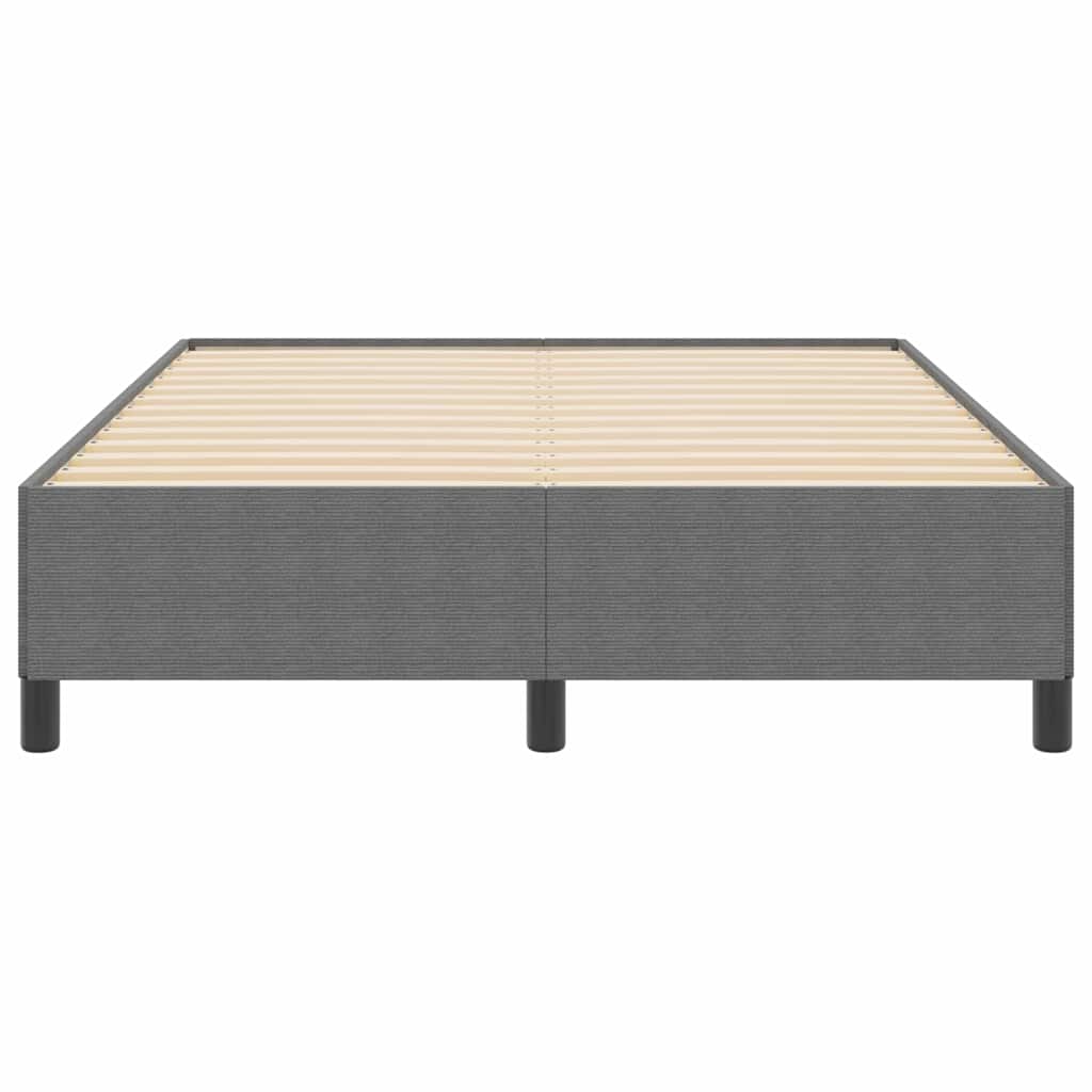 vidaXL Κρεβάτι με ελατήρια Ανοιχτό γκρι 140 x 200 cm