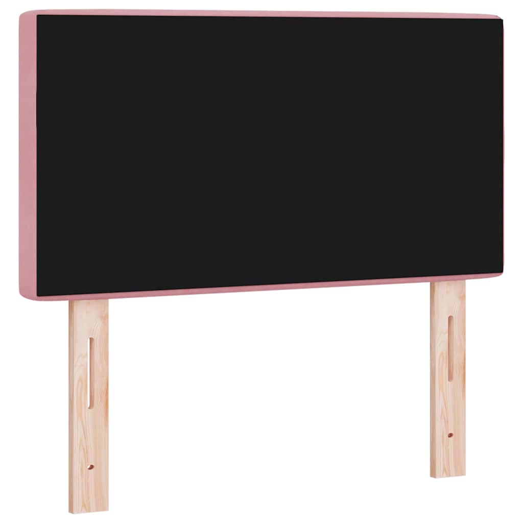 vidaXL Κεφαλάρι Ροζ 80 cm Βελούδο