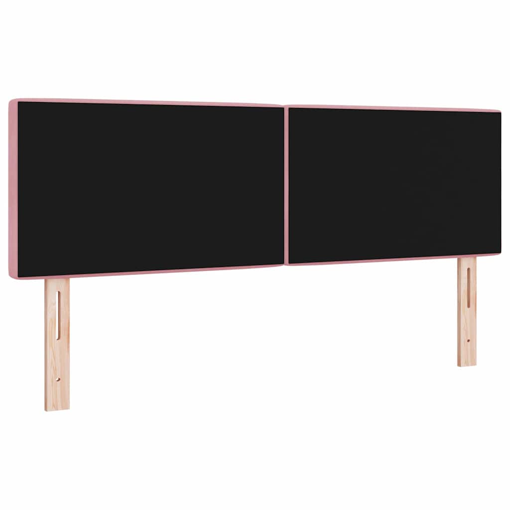 vidaXL Κεφαλάρι Ροζ 160 cm Βελούδο