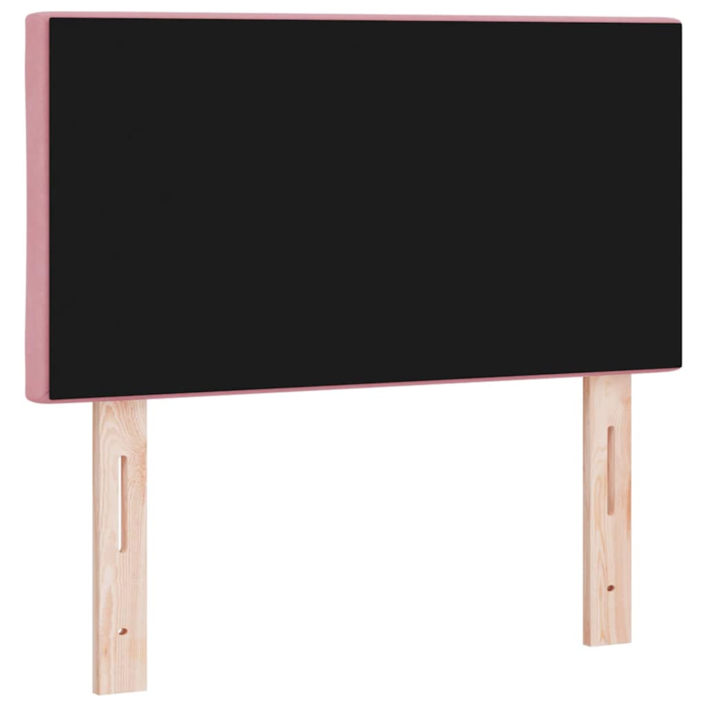 vidaXL Κεφαλάρι Ροζ 80 cm Βελούδο
