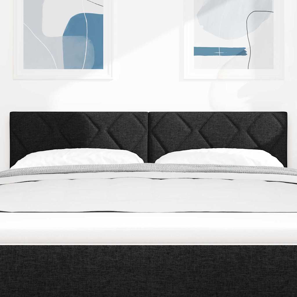 vidaXL Κεφαλάρι Μαύρο 160 cm ύφασμα