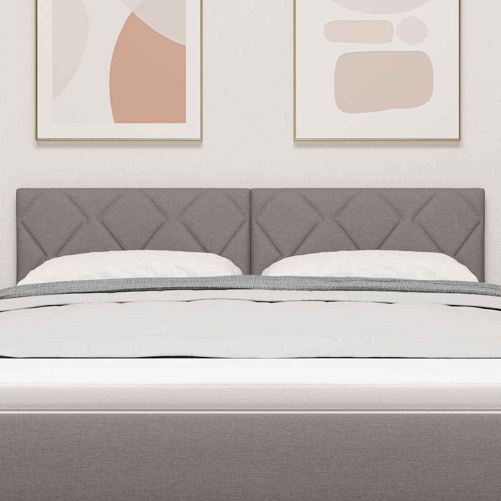 vidaXL Κεφαλάρι Taupe ύφασμα