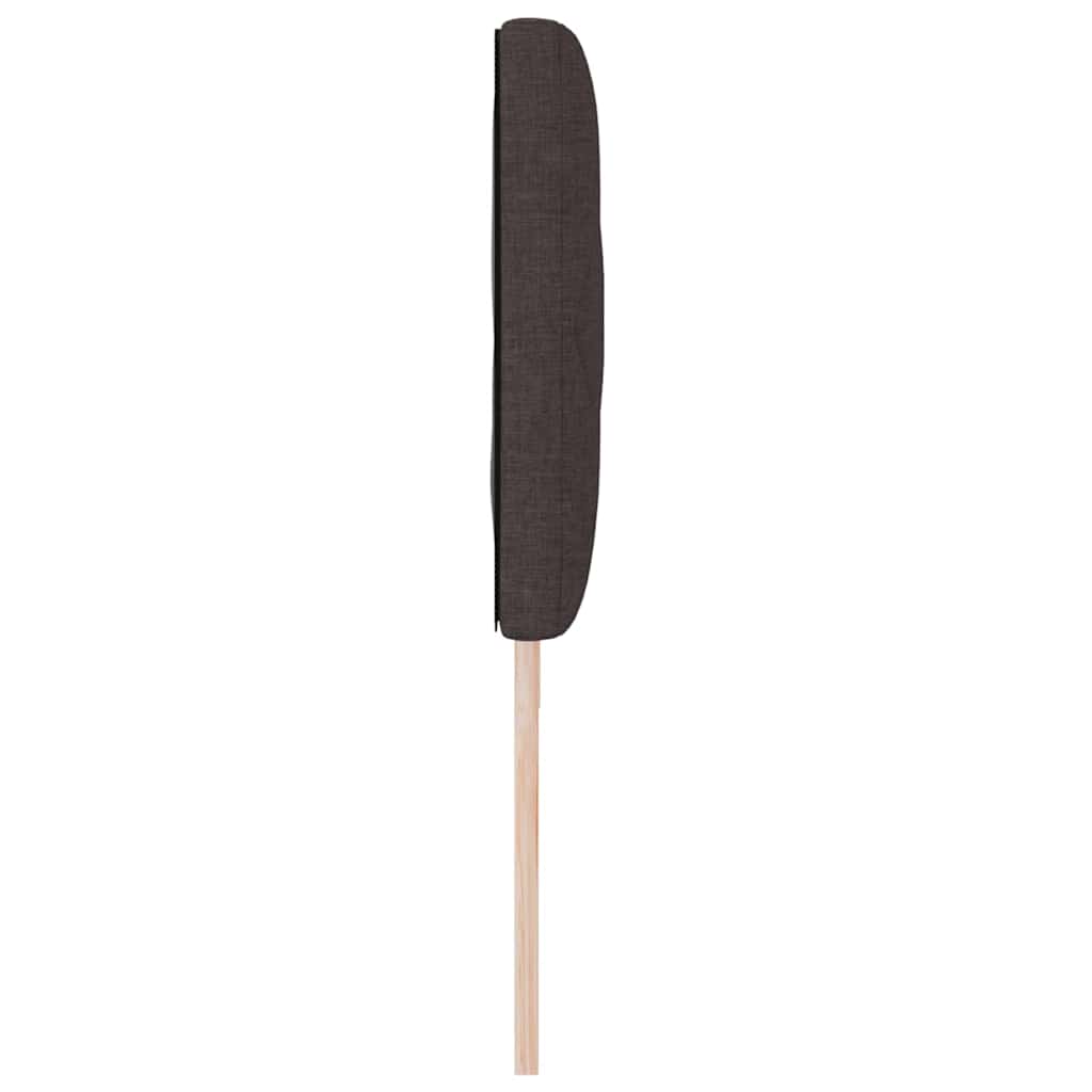 vidaXL Κεφαλάρι Σκούρο Καφέ 180 cm ύφασμα