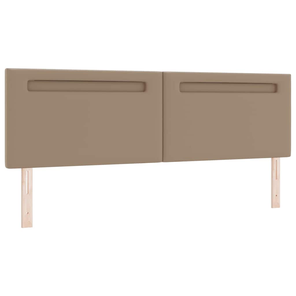 vidaXL Κεφαλάρι Επιτοίχιο με κεφαλάρι Καπουτσίνο 180 cm PVC