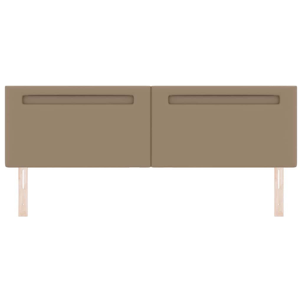 vidaXL Κεφαλάρι Επιτοίχιο με κεφαλάρι Καπουτσίνο 180 cm PVC