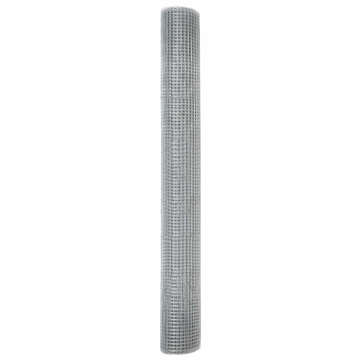 vidaXL Συγκολλητός φράχτης από σύρμα Ασημί 1.4 x 25 m