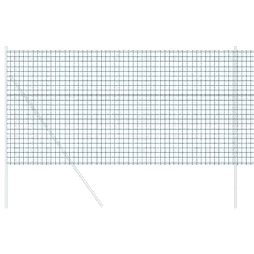 vidaXL Συγκολλητός φράχτης από σύρμα Πράσινο 1.4 x 25 m Ατσάλι