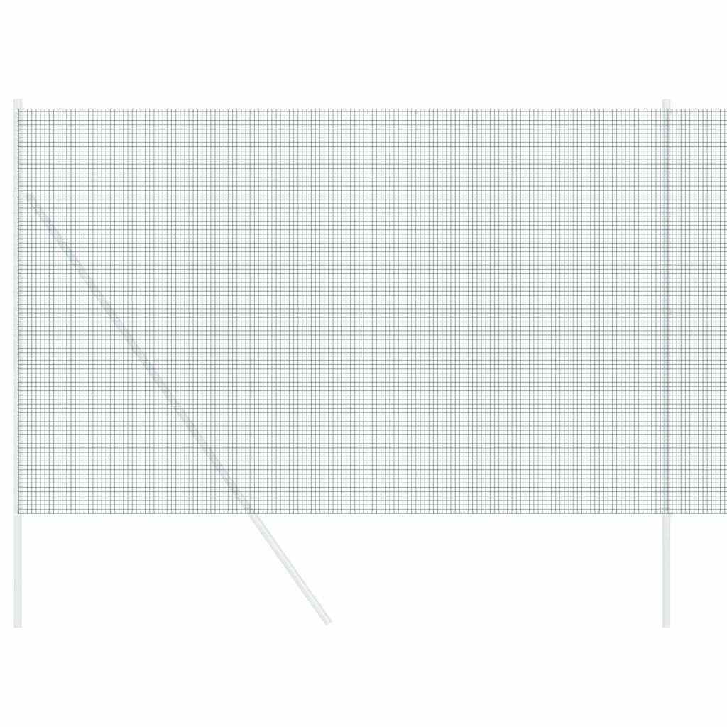 vidaXL Συγκολλητός φράχτης από σύρμα Πράσινο 1.5 x 25 m Ατσάλι