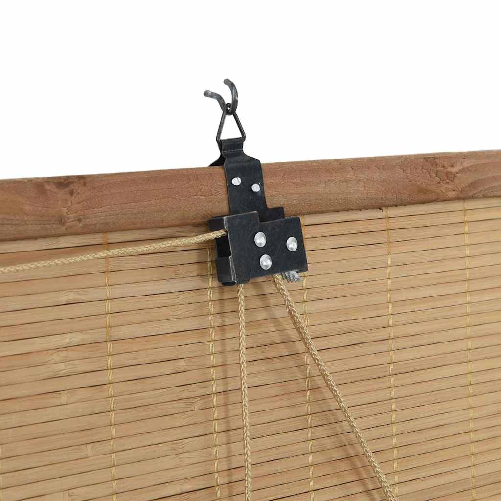 vidaXL Ρολά και Σκίες Παραθύρων Άλλο Ανοιχτό καφέ Μπαμπού