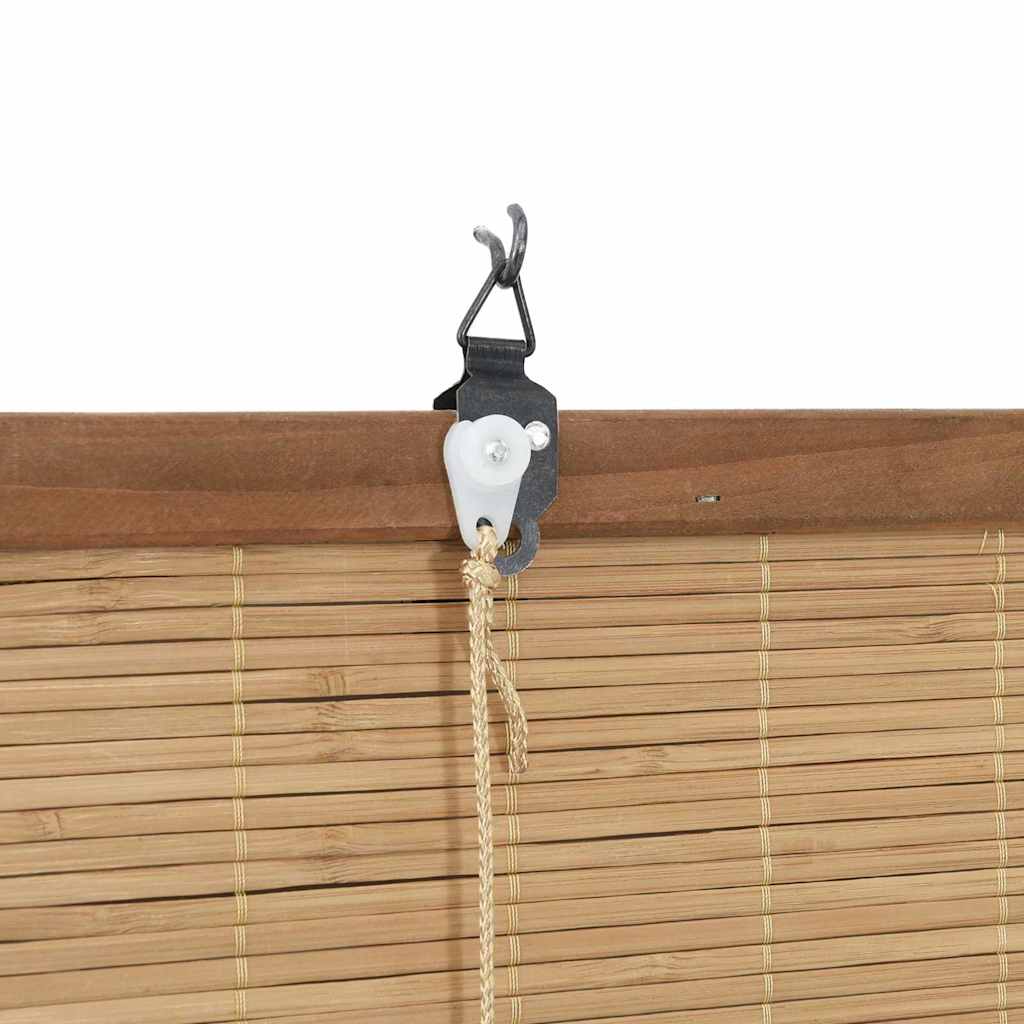 vidaXL Ρολά και Σκίες Παραθύρων Άλλο Ανοιχτό καφέ Μπαμπού