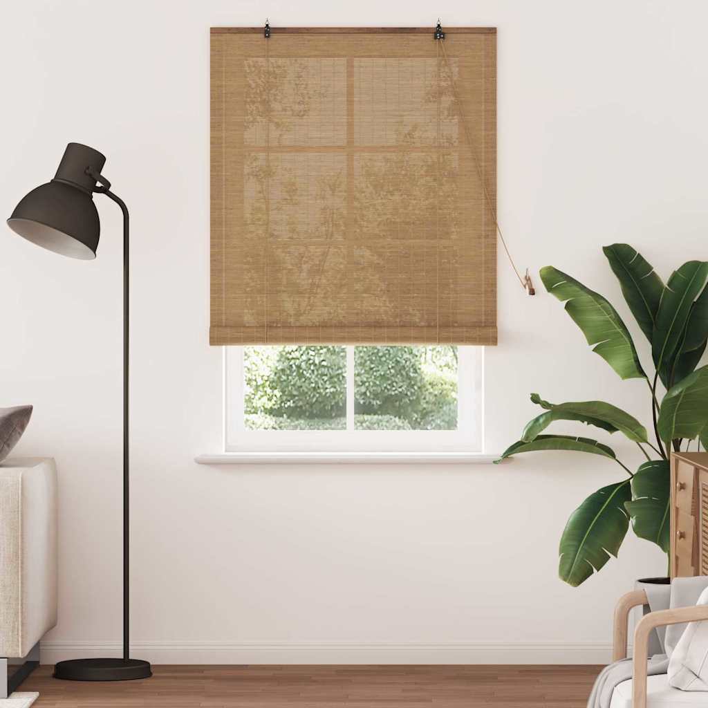 vidaXL Ρόλερ (στόρι) Καφέ 110 x 220 cm Μπαμπού
