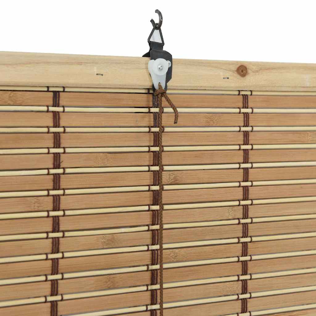 vidaXL Ρόλερ Άλλο Ανοιχτό καφέ 110 x 220 cm Μπαμπού