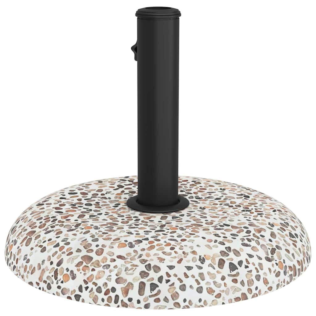 vidaXL Βάση ομπρέλας Πολύχρωμο και Μαύρο 45 x 45 x 40 cm