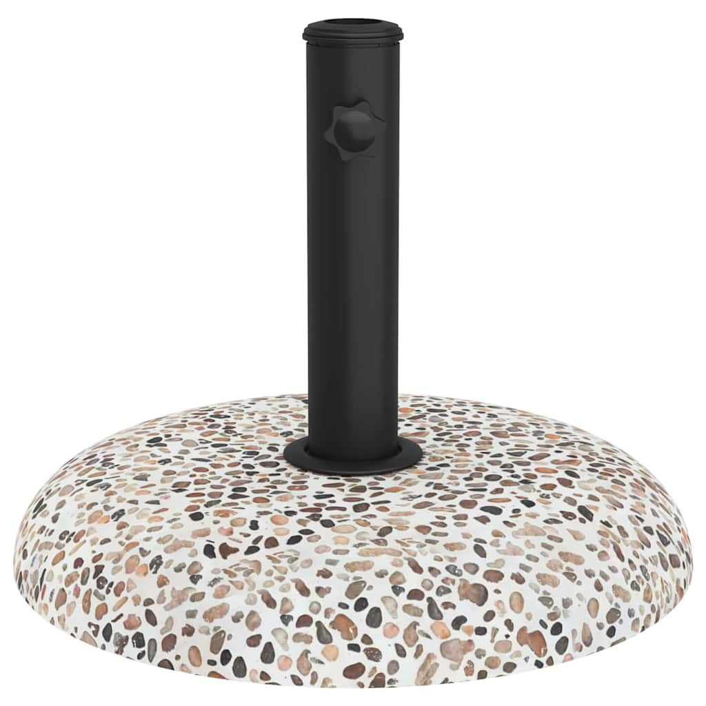 vidaXL Βάση ομπρέλας Πολύχρωμο και Μαύρο 45 x 45 x 40 cm