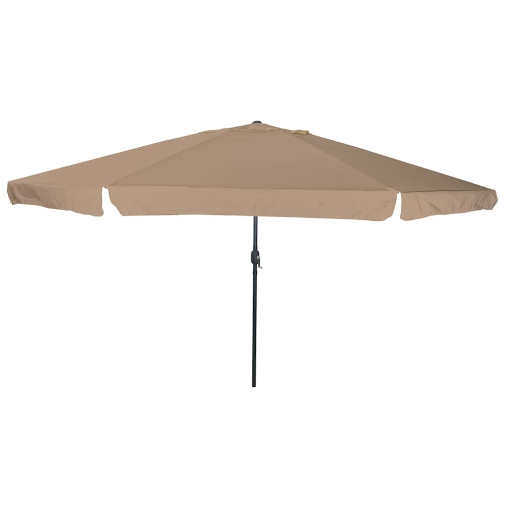 vidaXL Ομπρέλα Κήπου Taupe 394 x 394 x 248 εκ Πολυεστέρας και Χάλυβας