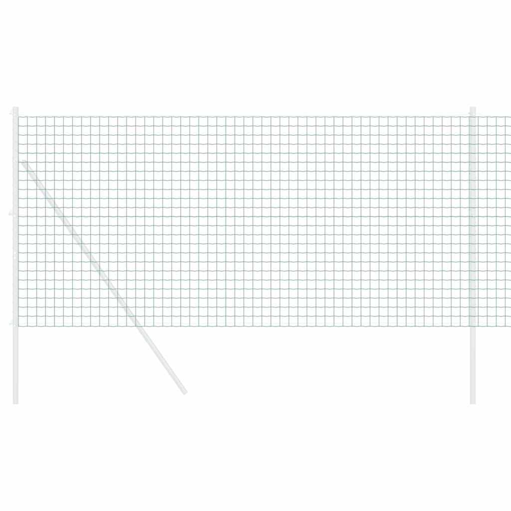 vidaXL Ευρωπαϊκό Φράχτη Πράσινος 1.4 x 10 μ Σίδερος