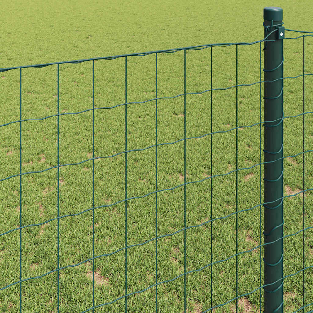 vidaXL Ευρωπαϊκός Φράχτης Πράσινος 0.8x25 μ