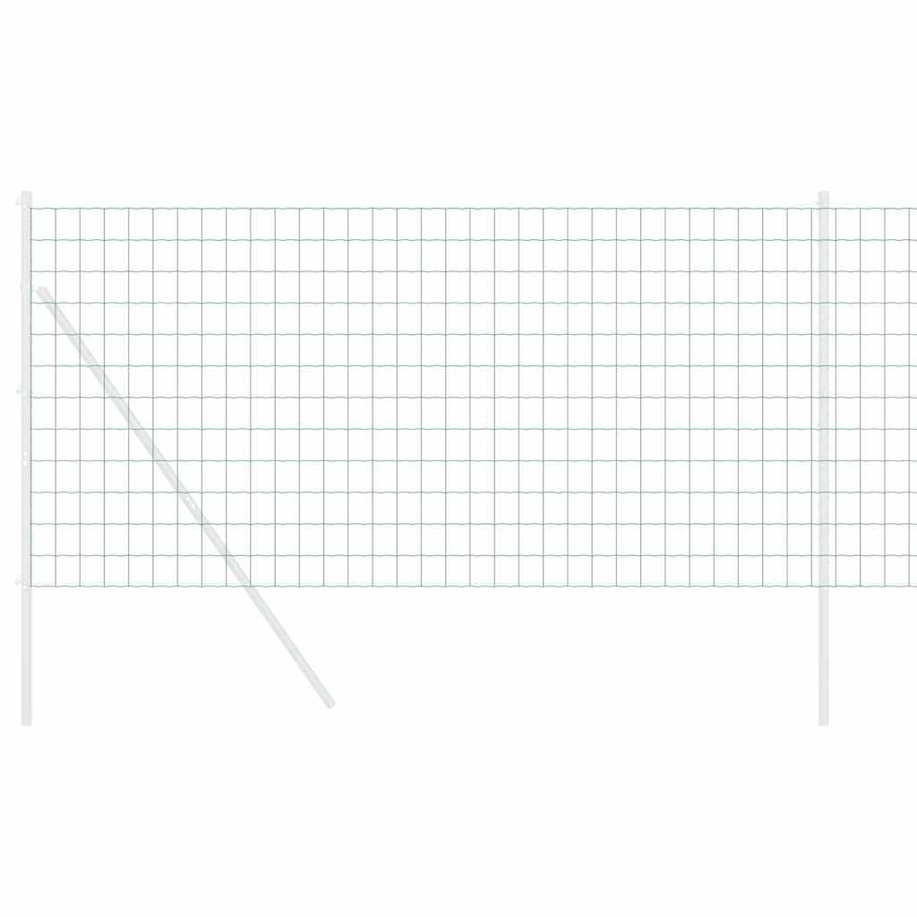 vidaXL Φράχτης Euro Πράσινος 1.2x25 μ Σίδερο