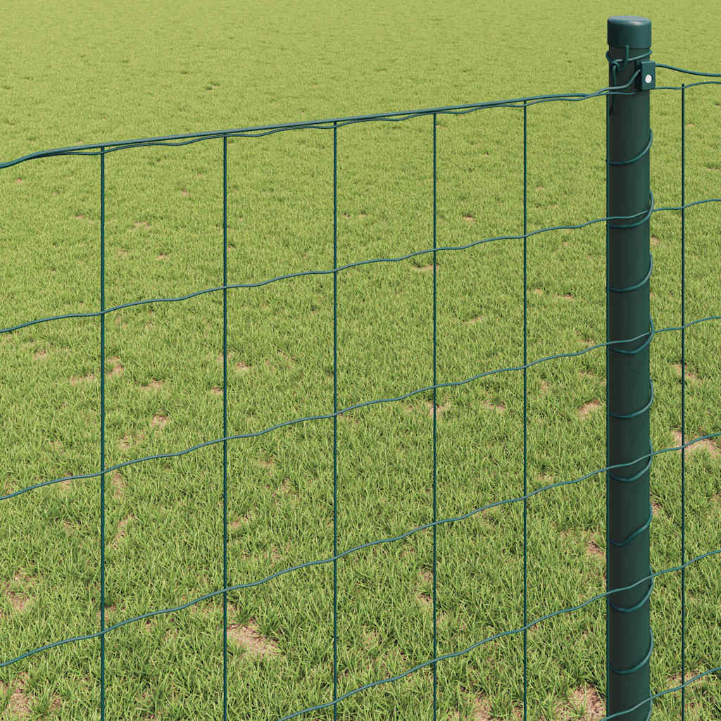 vidaXL Ευρωπαϊκός Φράκτης Πράσινος 0.6x50 μ Χάλυβας