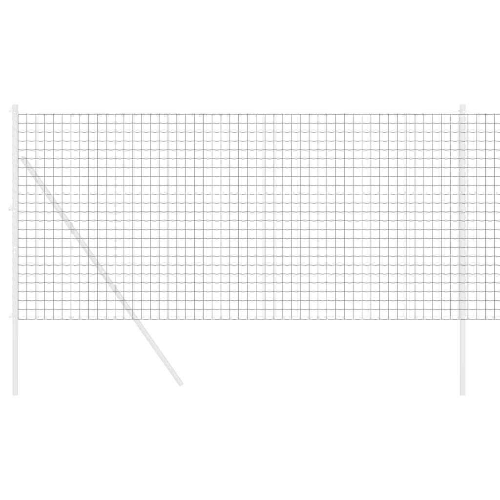 vidaXL Ευρωπαϊκός Φράχτης Γκρι 1.2x10 μ Σίδηρος