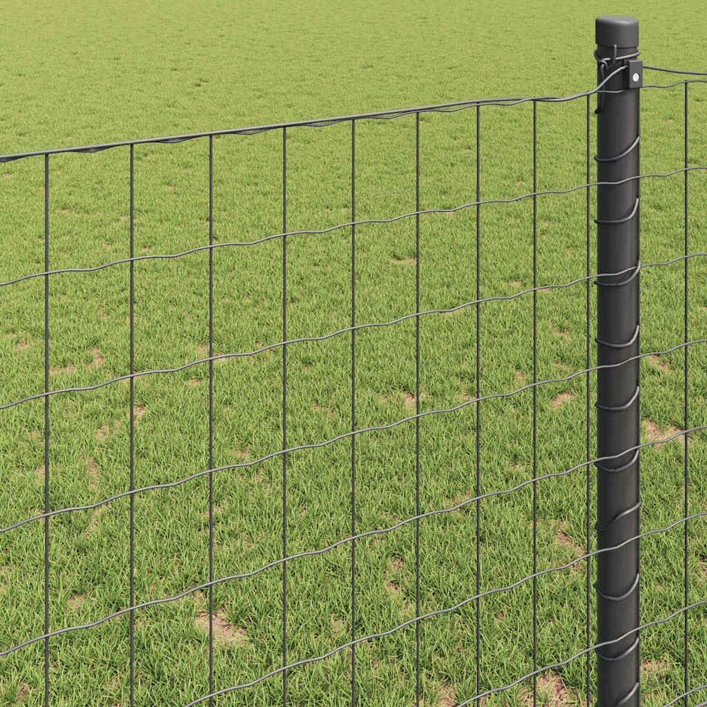 vidaXL Φράκτης Ευρώ Γκρι 0.6x10 μ Χάλυβας