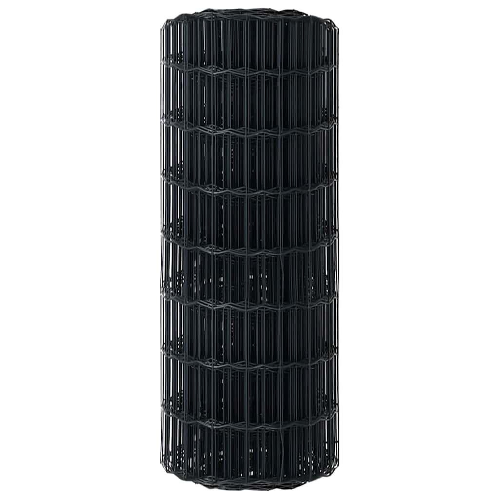 vidaXL Ευρωπαϊκός Φράκτης Γκρι 0.8x10 μ Χάλυβας