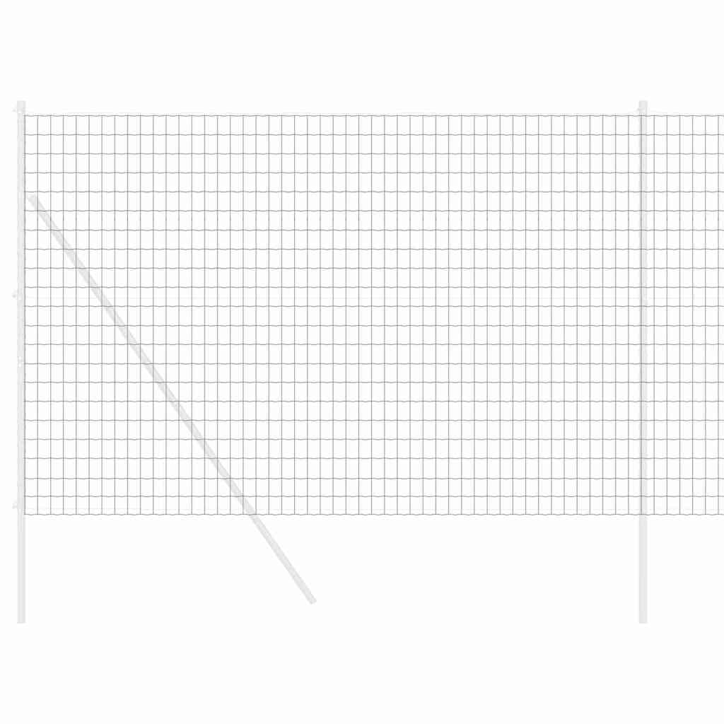 vidaXL Ευρωπαϊκός Φράκτης Γκρι 1.6x10 μ Σίδερο