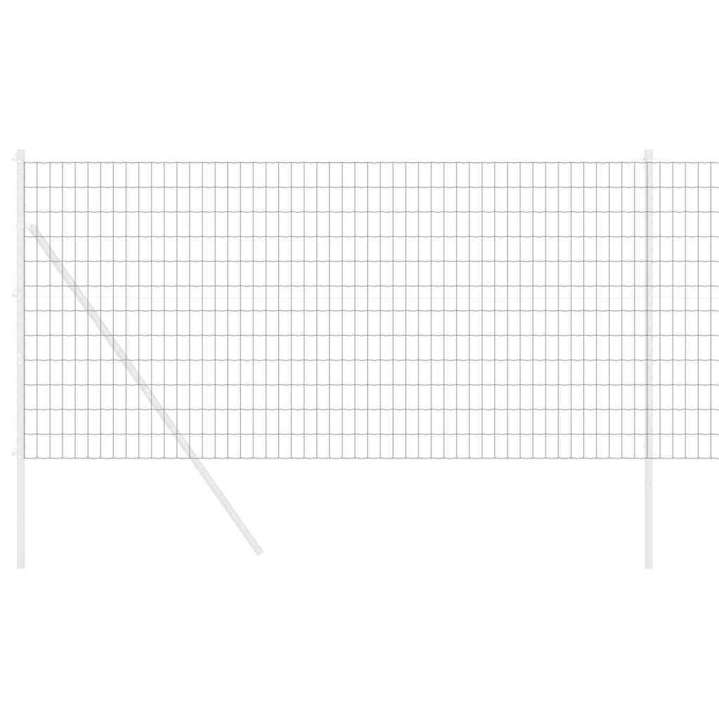 vidaXL Γκρι Ευρωπαϊκό Φράκτη 1,2 x 10 μ Σιδηρού