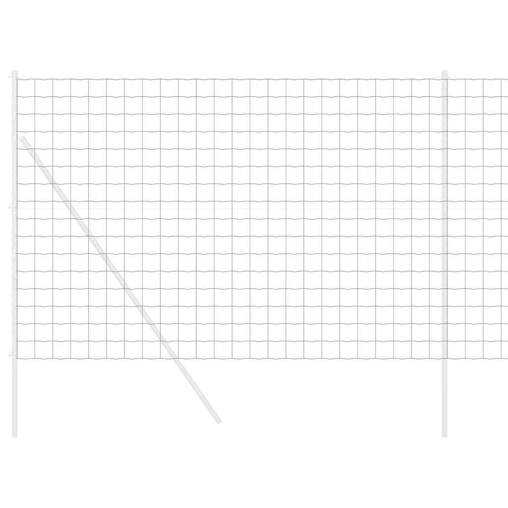 vidaXL Φράκτης Euro Γκρι 1.6x10 μ Σίδερο