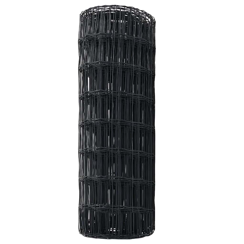 vidaXL Euro Fence Γκρι 0.4x10 μ Σίδηρος