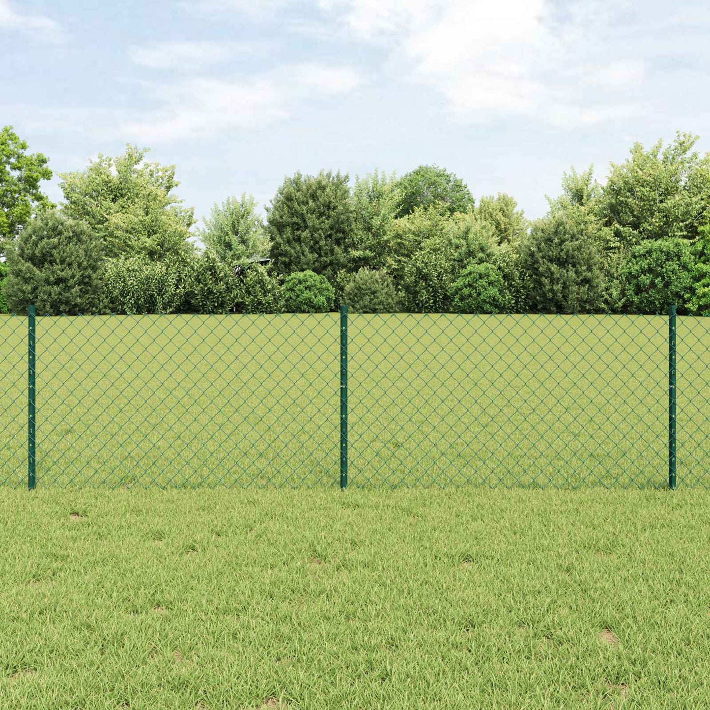 vidaXL Συρματόπλεγμα Περίφραξης με Πάσσαλο 25 x 0,6 m