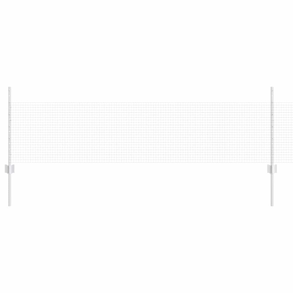 vidaXL Σετ Φράχτη Κήπου Σετ 2 Γαλβανισμένος χάλυβας 10 x 0.5 μ