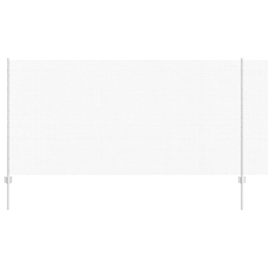 vidaXL Γαλβανισμένος Φράχτης με 10 U Posts Ασημί 1.2x10 μ Χάλυβας