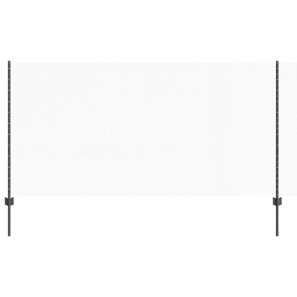 vidaXL Εξαγωνική Φράχτη με Στύλο 10 x 1,2 μ PVC-Επικαλυμμένο Ατσάλι