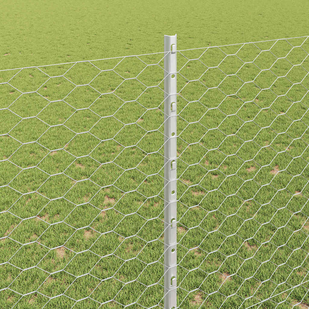 Πό Posts vidaXL 10 τμχ U-Channel 150 εκ Γαλβανισμένος Χάλυβας