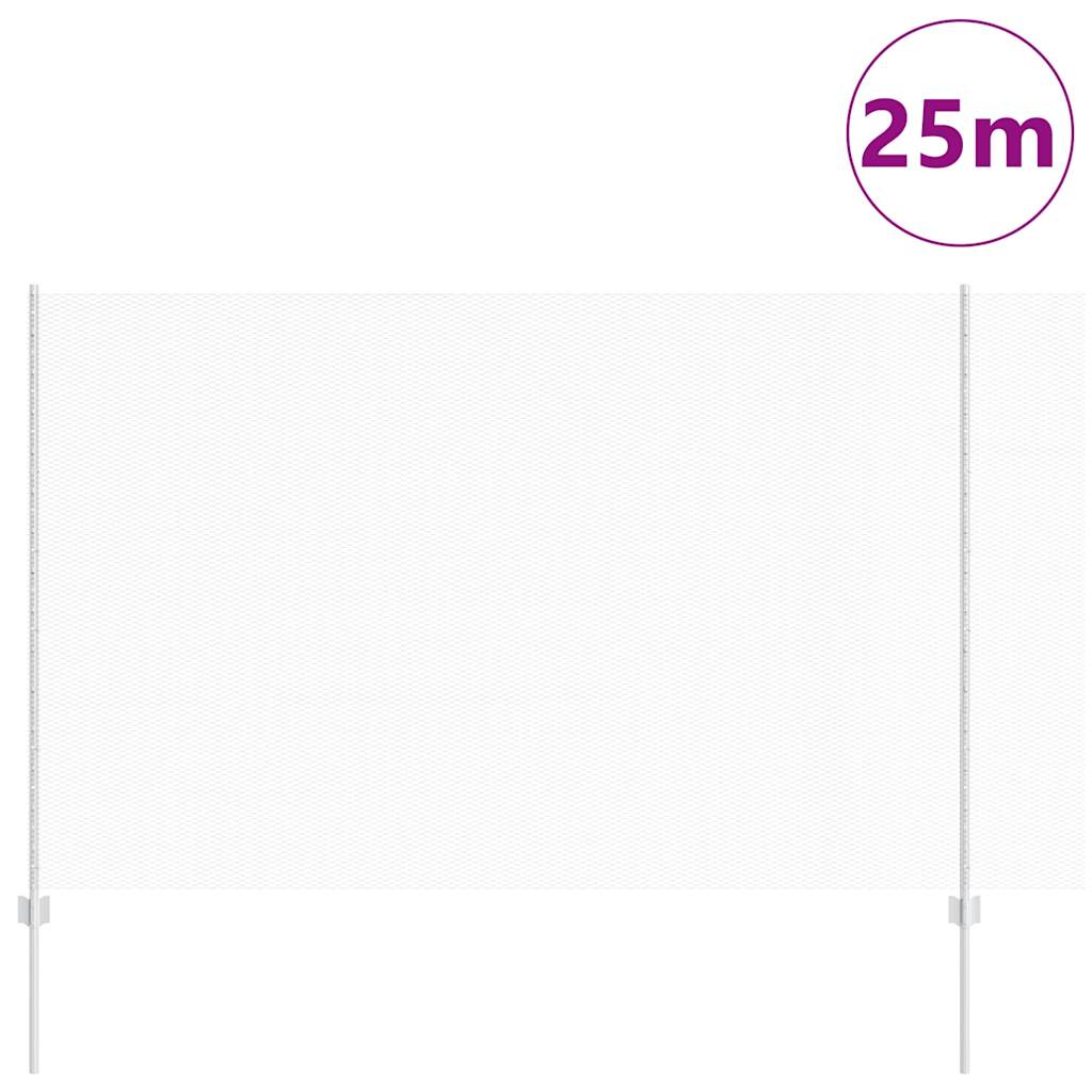 vidaXL Set Φράχτη Σετ 2 Γαλβανισμένος χάλυβας 25 x 1.5 μ φράχτης