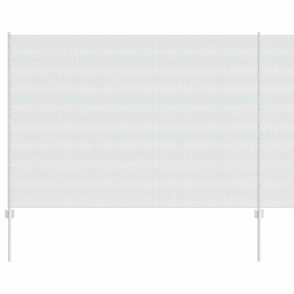 Φράχτες vidaXL 22 pcs U-Channel 160 cm Γαλβανισμένο Ατσάλι