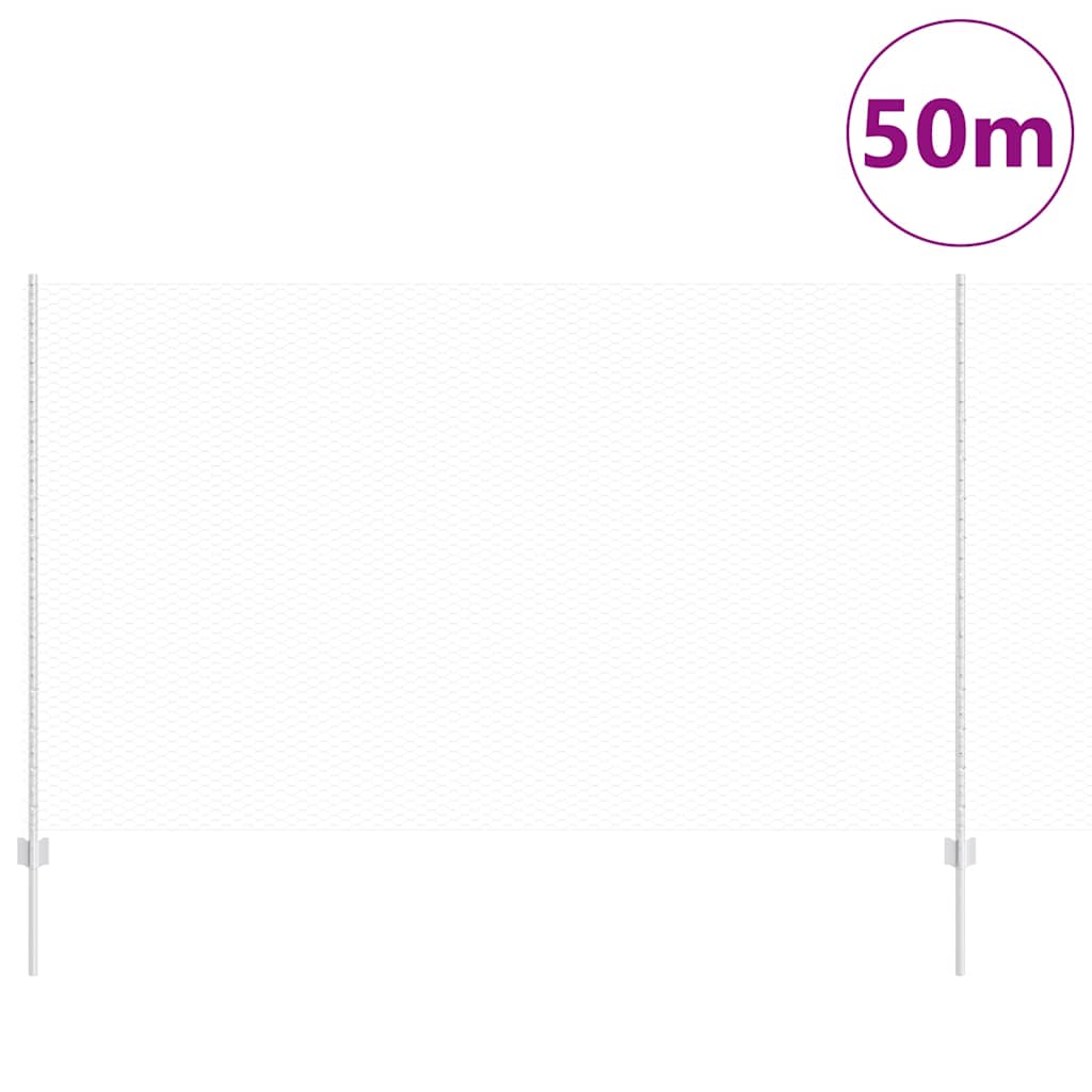 Φράχτες vidaXL 22 τμχ U-Channel 140 εκ Γαλβανισμένος Χάλυβας