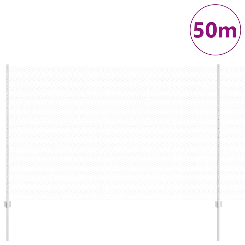 Πόστοι περίφραξης vidaXL 22 τμχ U-Channel 160 cm Γαλβανισμένο Ατσάλι