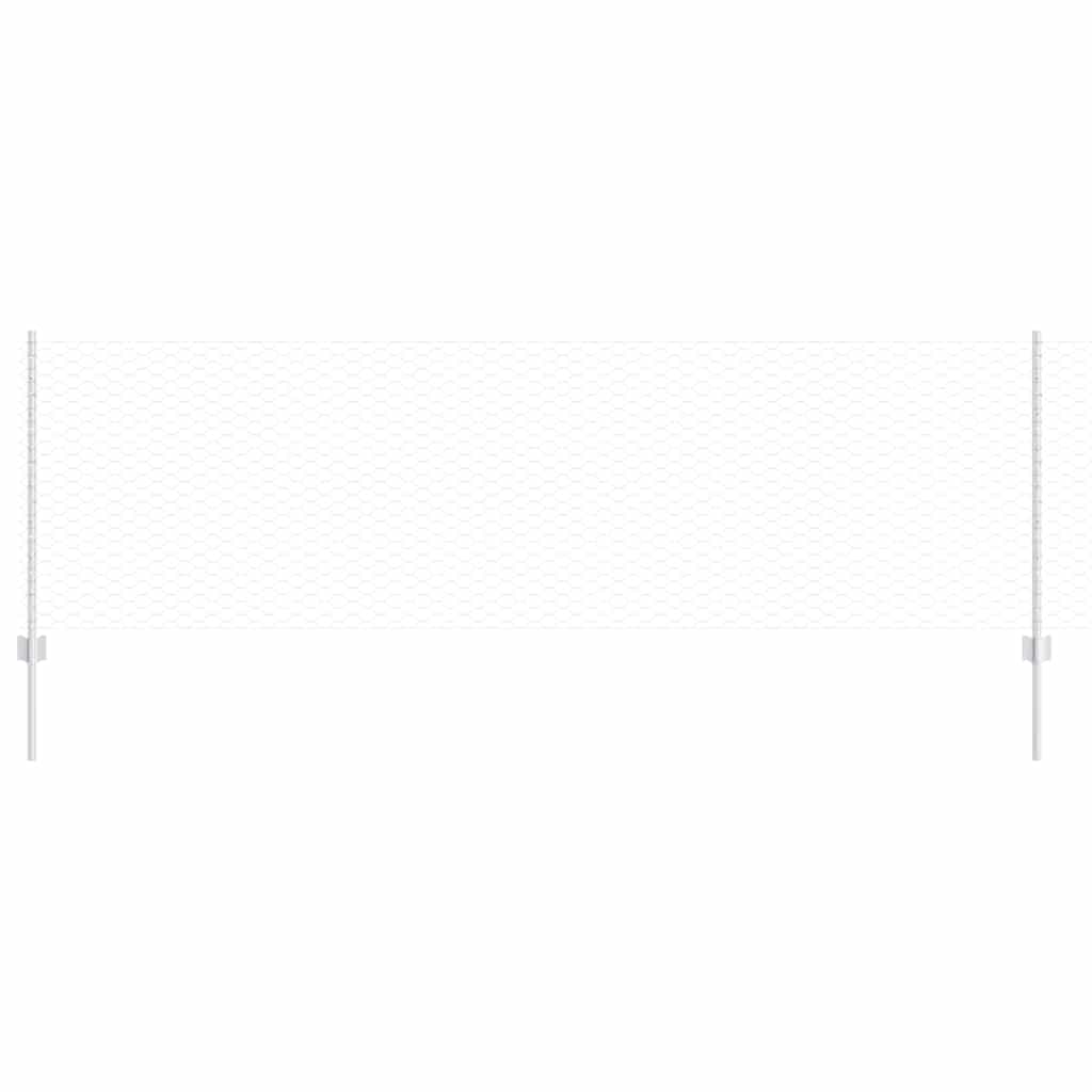 Πόδι Φράχτη vidaXL 11 τεμ U-Channel 80 εκ Γαλβανισμένος Χάλυβας