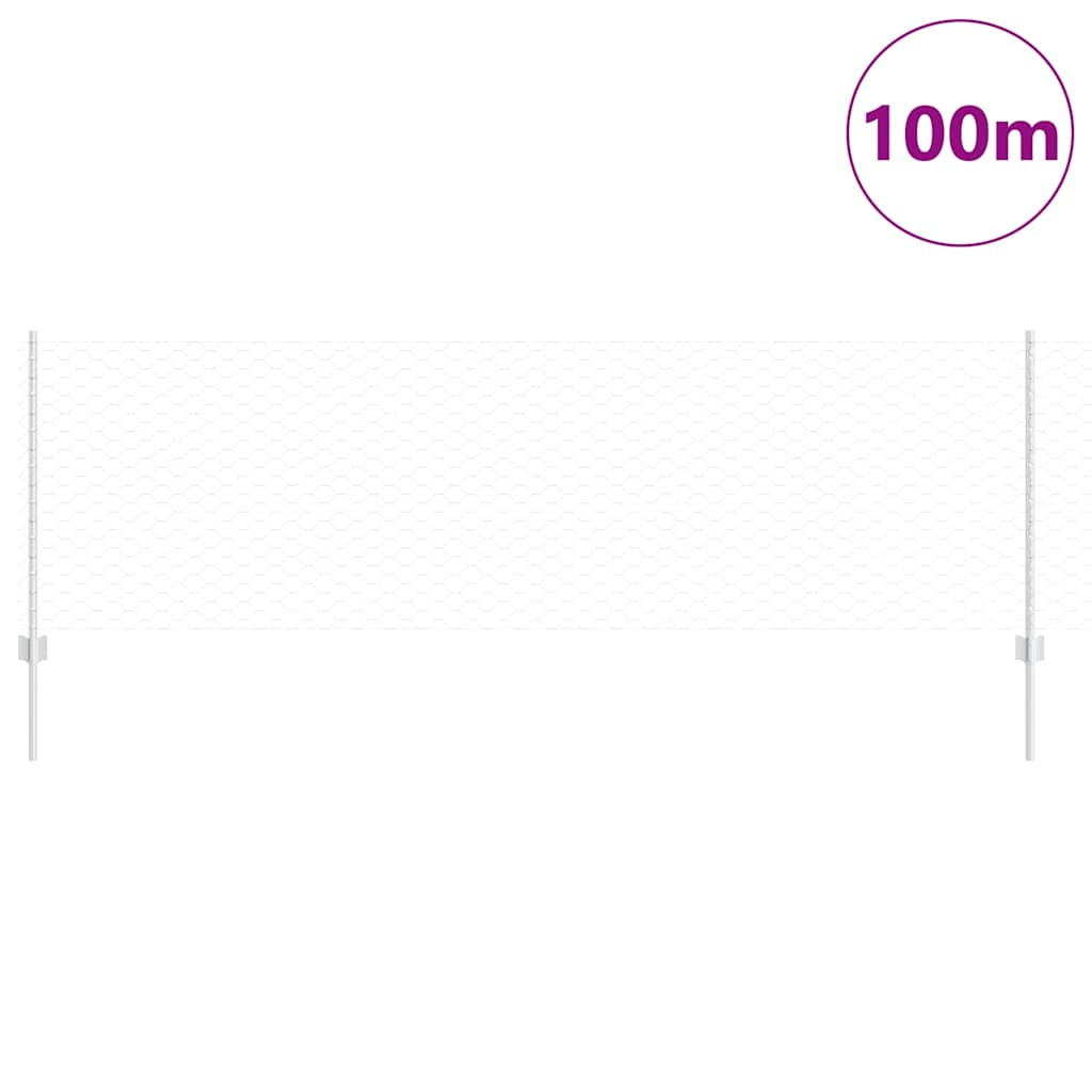 vidaXL Στυλοί Φράκτη 11 τερ. U-Channel 80 εκ. Γαλβανισμένο Ατσάλι