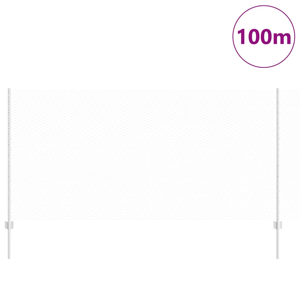 vidaXL Κολώνες Φράχτη 22 τεμ U-Channel 120 εκ Γαλβανισμένος Χάλυβας