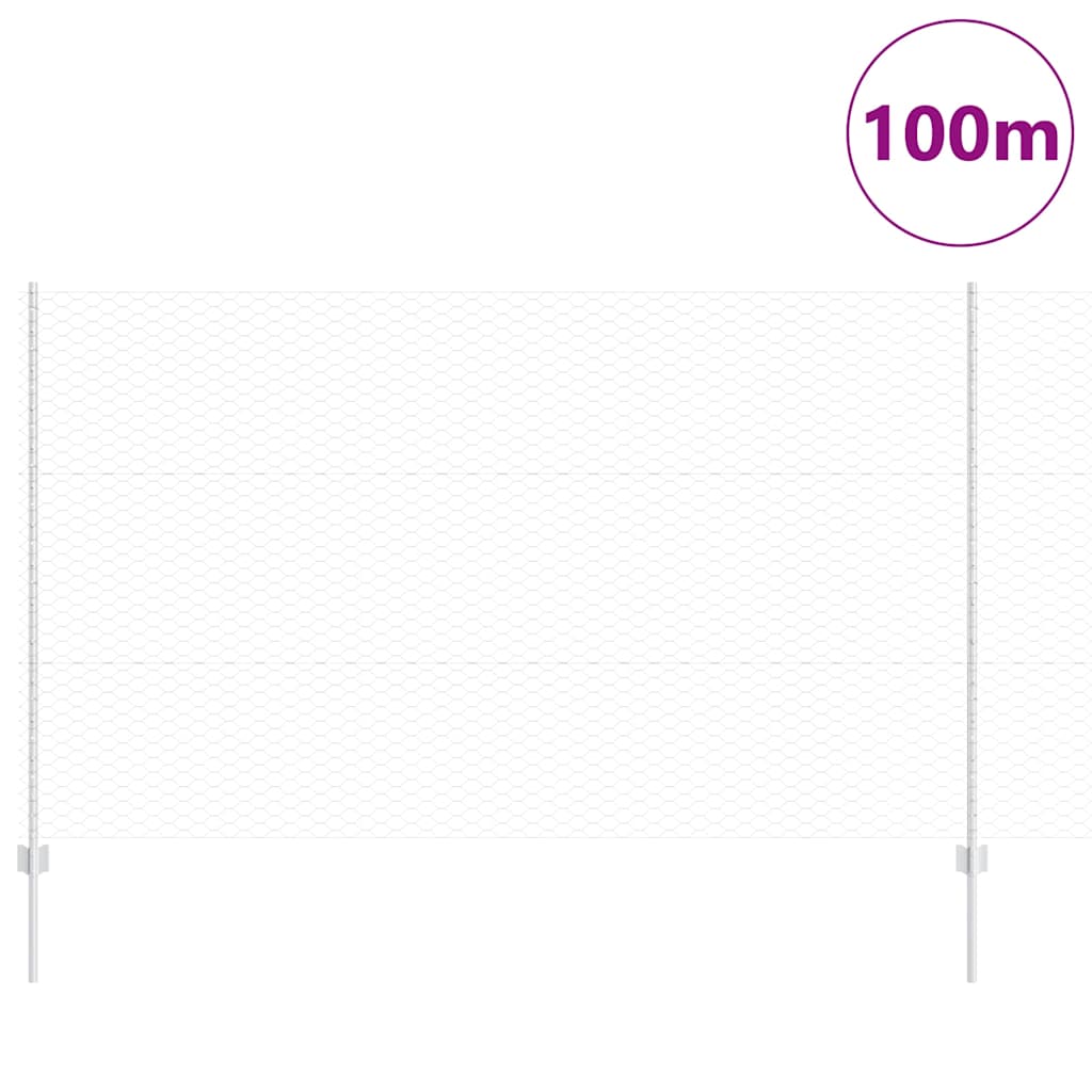 Φράχτες vidaXL 22 τεμ U-Channel 140 cm γαλβανισμένο ατσάλι