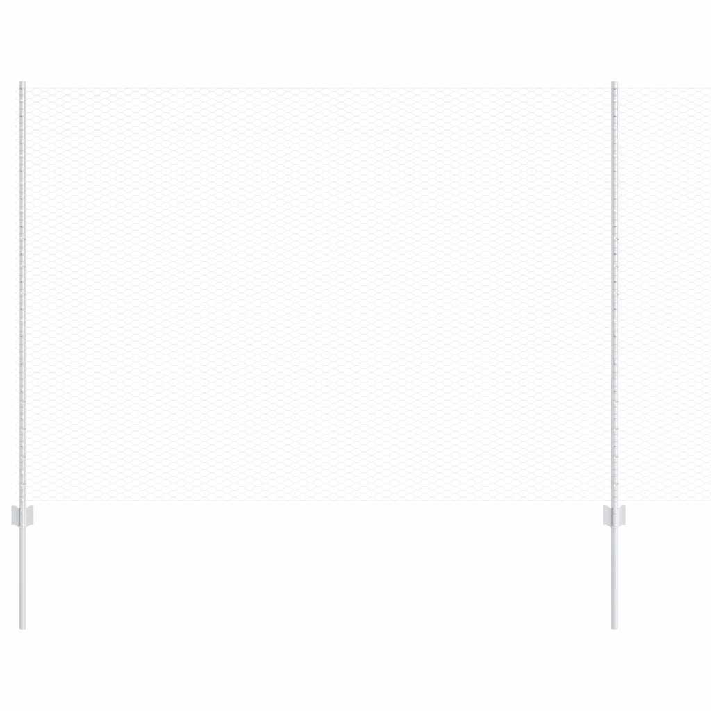 vidaXL Στοιχεία Περιφράξεων 22 τεμάχια U-Channel 160 cm Γαλβανισμένος Χάλυβας